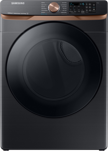 Samsung 27 Inch Smart Gas Dryer with 7.5 cu. ft. Capacity, 21 Drying Cycles, Steam Sanitize+, Sensor Dry