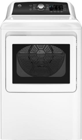 GE Appliances 7.4 cu. ft. with Sensor Dry Electric Dryer, Eco Dry, High Performance Venting - White
