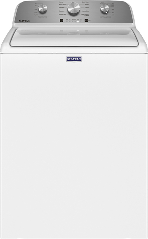 Maytag 28 Inch Top Load Smart Washer with 4.5 Cu. Ft. Capacity, 10 Wash Cycles, Deep Fill Option, Advanced Vibration Controlâ¢