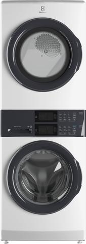 Electrolux 4.4 cu. ft. Stacked Washer and 8.0 cu. ft. Gas Dryer Laundry Tower with LuxCare Wash, Energy Star