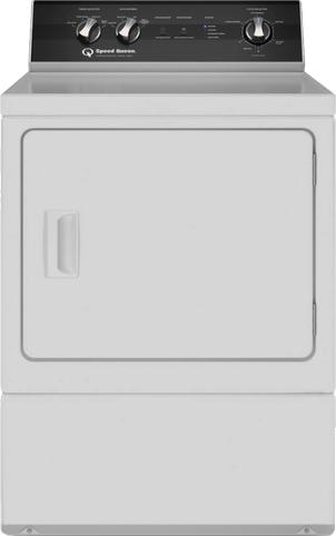 Speed Queen DR5 Sanitizing Electric Dryer with Steam and Over-dry Protection Technology