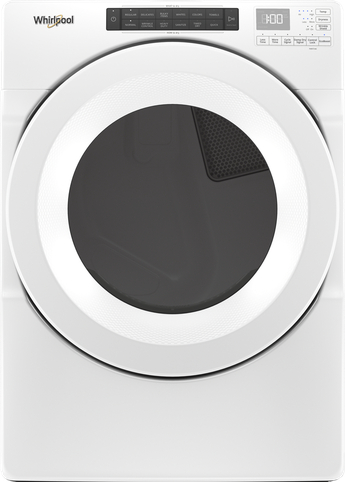 Whirlpool 27 Inch Electric Long Vent Dryer with 7.4 cu. ft. Capacity, Wrinkle Shieldâ¢ Option, EcoBoostâ¢