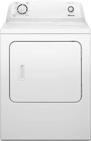 Amana 29 Inch Electric Dryer with 6.5 cu. ft. Capacity, Tumble PressÂ®, 11 Dry Cycles, 3 Temperature Settings