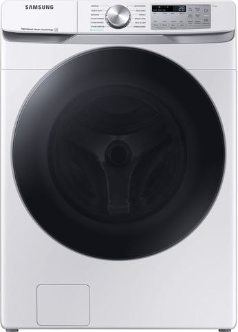 Samsung 4.5 cu. ft. High-Efficiency Smart Front Load Washer with Super Speed in White