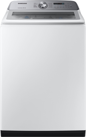 Samsung 27 Inch Top Load Washer with 5.0 Cu. Ft. Capacity, 10 Wash Cycles, Active WaterJet, EZ Access