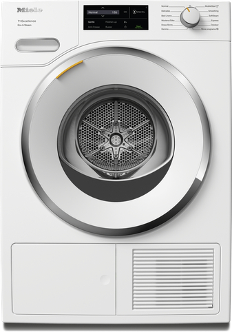 Miele 24'' Heat Pump Dryer with 4.02 cu. ft. Capacity, Honeycomb Drum, PerfectDry Technology - White