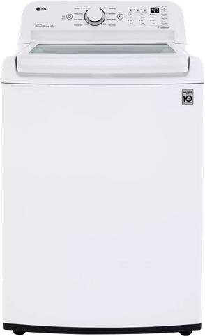 LG 4.5 cu. ft. Ultra Large Capacity Top Load Washer with Smart Diagnosis(TM), Water Plus - White
