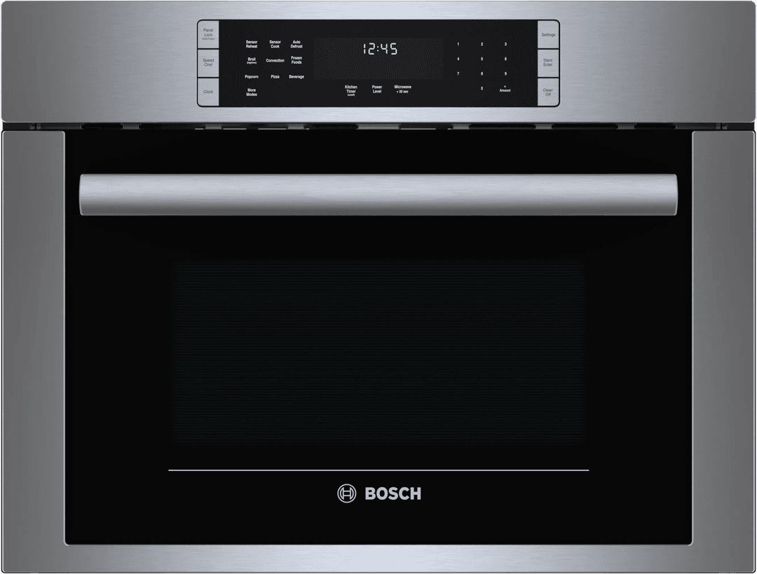 BOSCH 500 Series 24'' Speed Electric Wall Oven with SpeedChef Cooking -  Stainless Steel - HMC54151UC, image size:1080x819