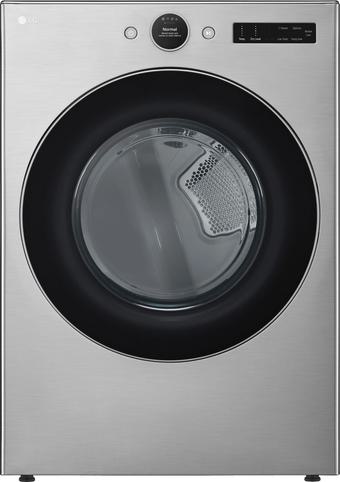 LG 7.4 cu. ft. Smart Electric Dryer with TurboSteam and AI Sensor Dry Technology