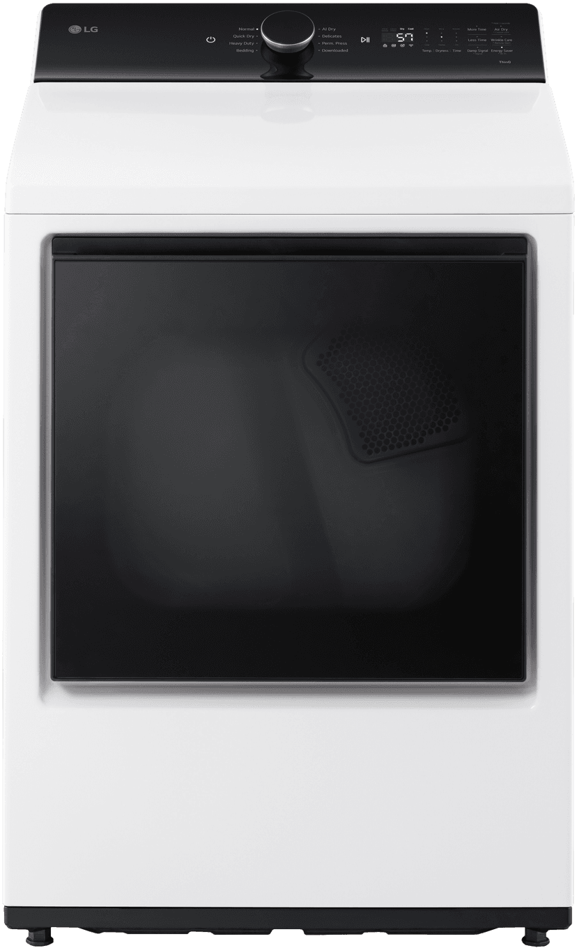 LG 7.3 cu. ft. Vented SMART Gas Dryer with EasyLoad Door and