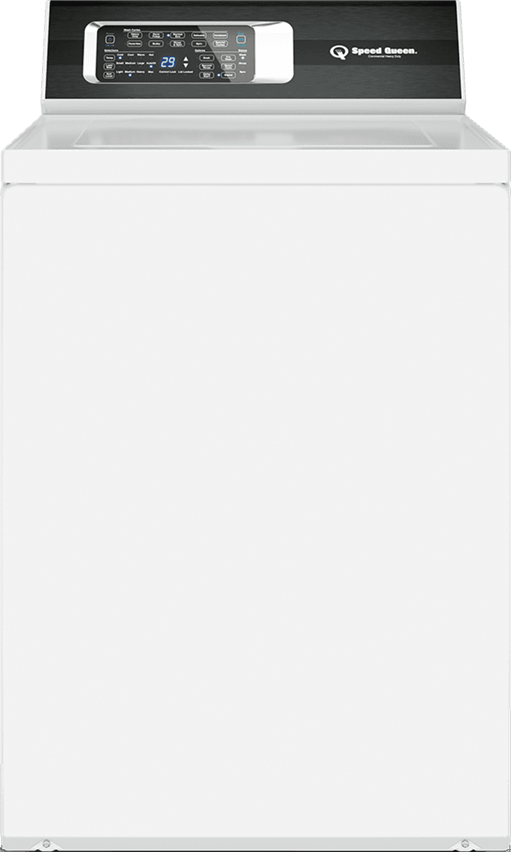 Speed Queen 26 Inch TR7 Top Load Washer with 8 Special Cycles, Perfect Wash, Delay Start - White